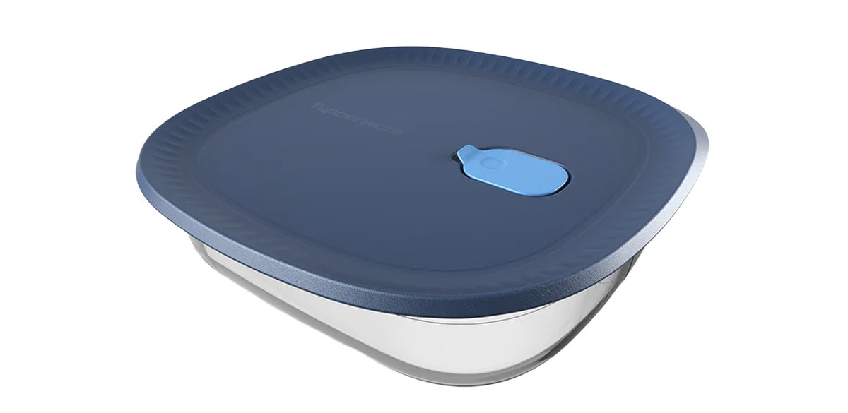 Tupperware Voila Glass Tupperware Square Food Storage