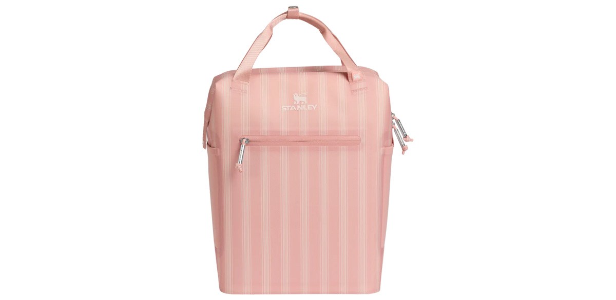 The All Day Madeleine Mini Cooler Backpack Peach Rose
