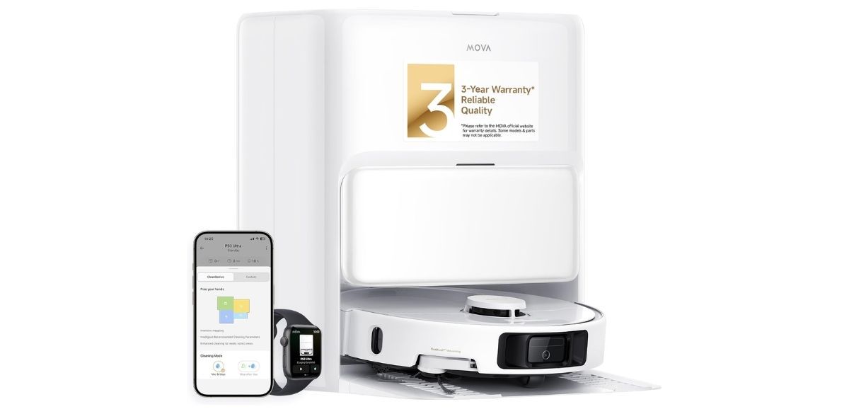 MOVA P50 Ultra Robot Vacuum Cleaner