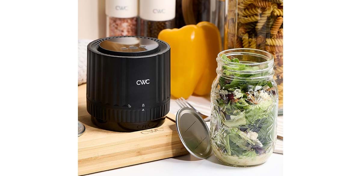 COOK WITH COLOR Electric Mason Jar Vacuum Sealer