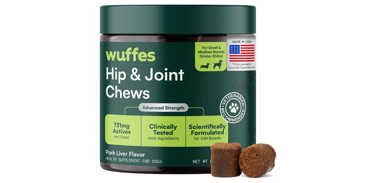 Wuffes Advanced Dog Hip and Joint Supplement