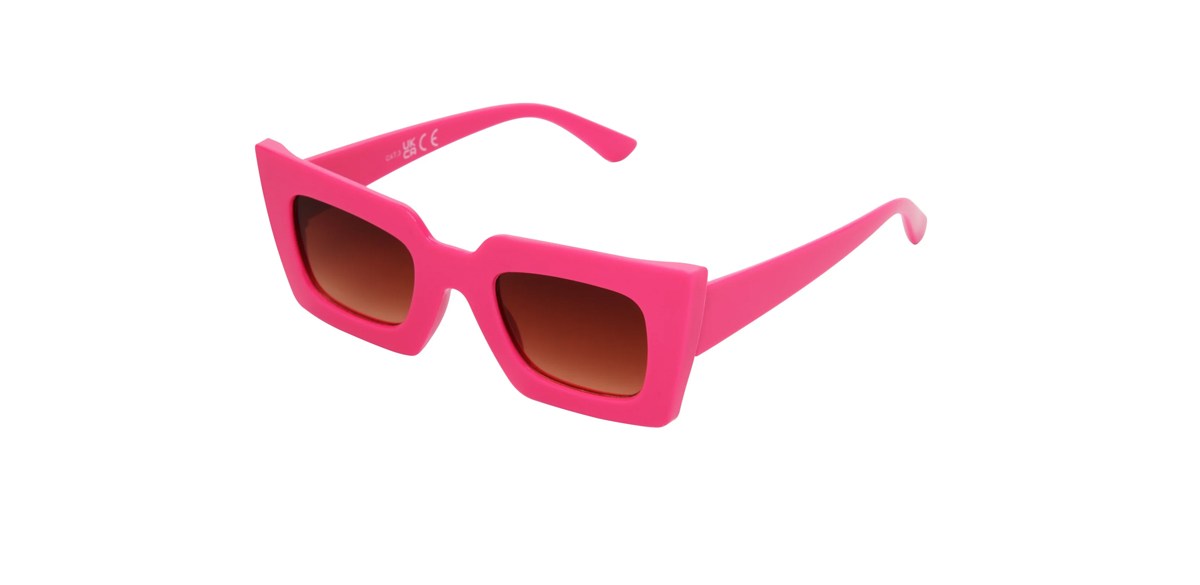 No Boundaries Women's Cat Eye Pink Sunglasses