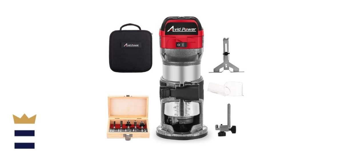  AVID POWER 6.5-Amp 1.25 HP Compact Router