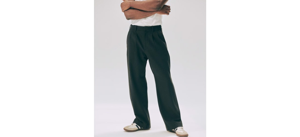 Abercrombie &amp; Fitch Double Pleated Trouser