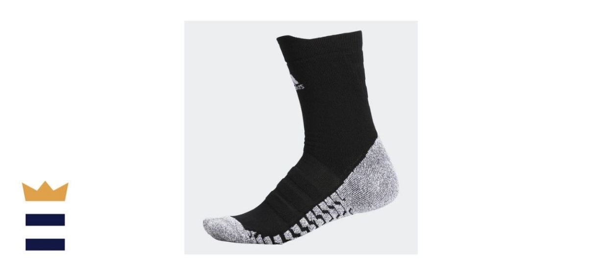 Alphaskin Traxion Lightweight Cushioned Crew Socks
