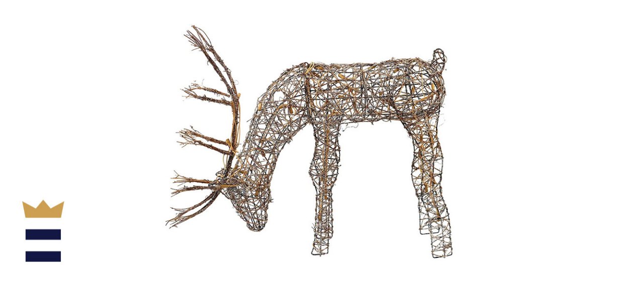 Alpine Corporation Outdoor/Indoor Reindeer with Lights
