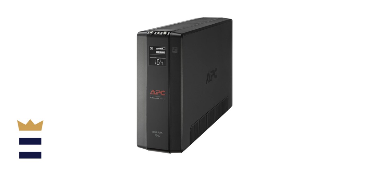 APC UPS Battery Backup &amp; Surge Protector with AVR, 1500 Volt-Amperes