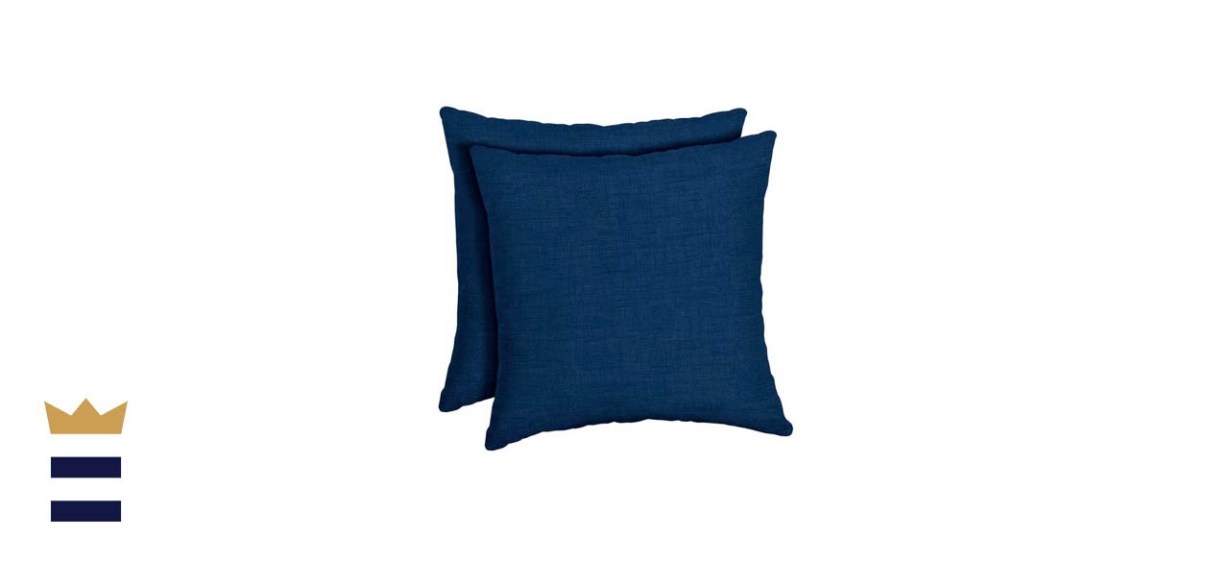 Arden Selections Leala Texture Square Outdoor Throw Pillow