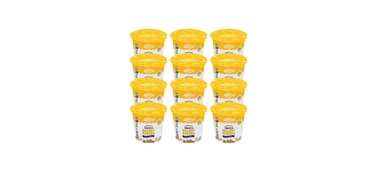 Bakery On Main Banana Walnut Oatmeal Cup