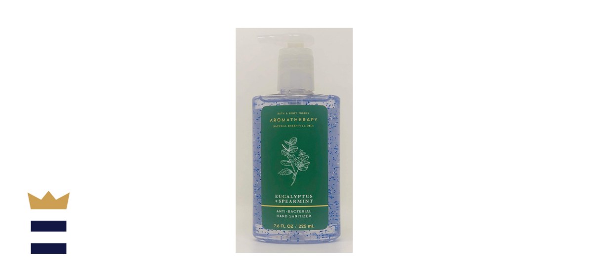 Bath &amp; Body Works Eucalyptus Spearmint Aromatherapy Stress Relief Hand Sanitizer Anti-bacterial Gel 7.6 fl oz