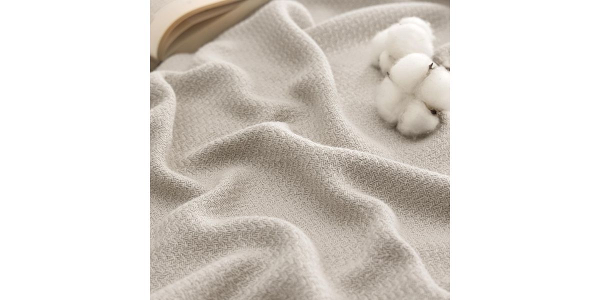 Bedsure GentleSoft 100% Cotton Blanket 