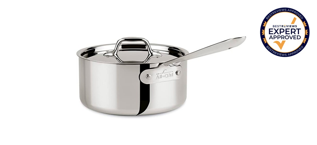 Best All-Clad Stainless Steel Tri-Ply Bonded Saucepan, 3-Quart