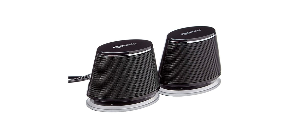 Best Amazon Basics USB Plug-n-Play Computer Speakers