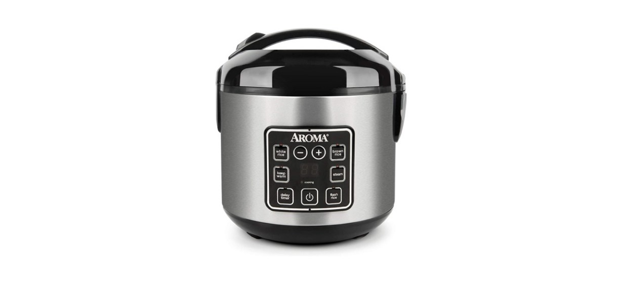 Aroma 8 Cup Digital Cool-touch Rice Cooker, Cookers & Steamers, Furniture  & Appliances