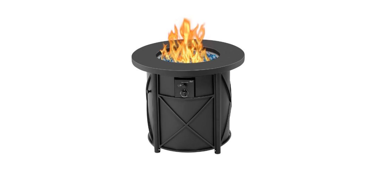Best Bali Outdoors 30-Inch Round Propane Fire Pit Table