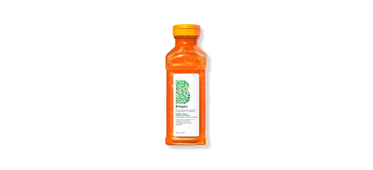 Best Briogeo Superfoods Mango + Cherry Oil Control Balancing Shampoo