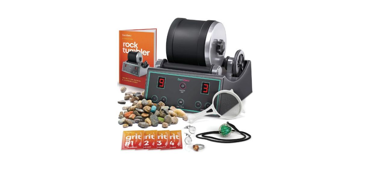 Best Dan Darci Advanced Professional Rock Tumbler Kit