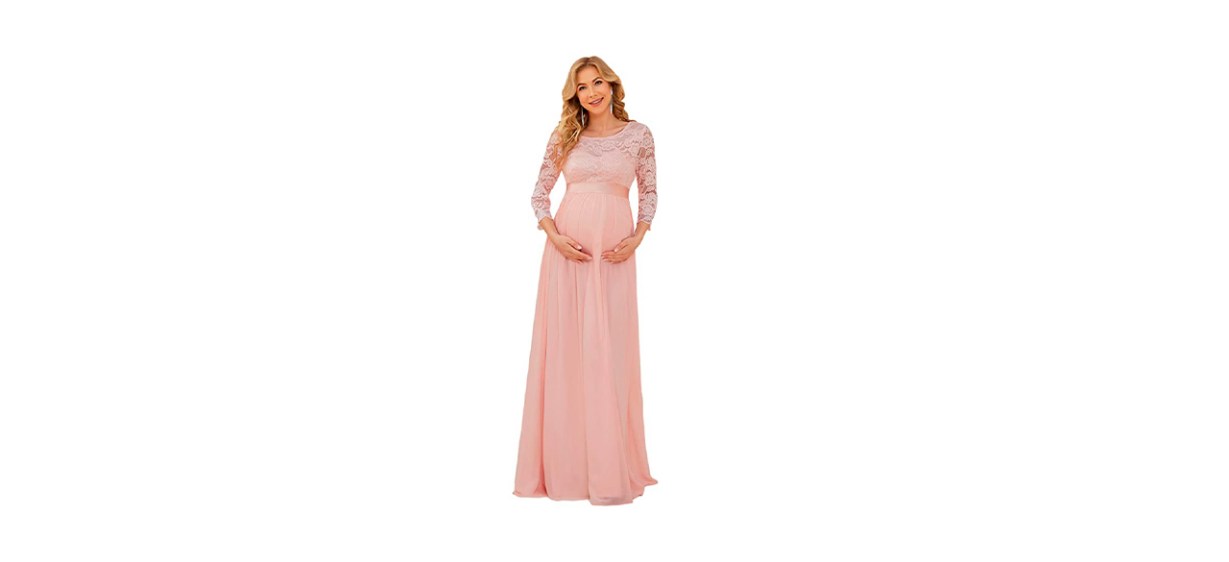Best Ever-Pretty Maternity Photo Shoot Dress