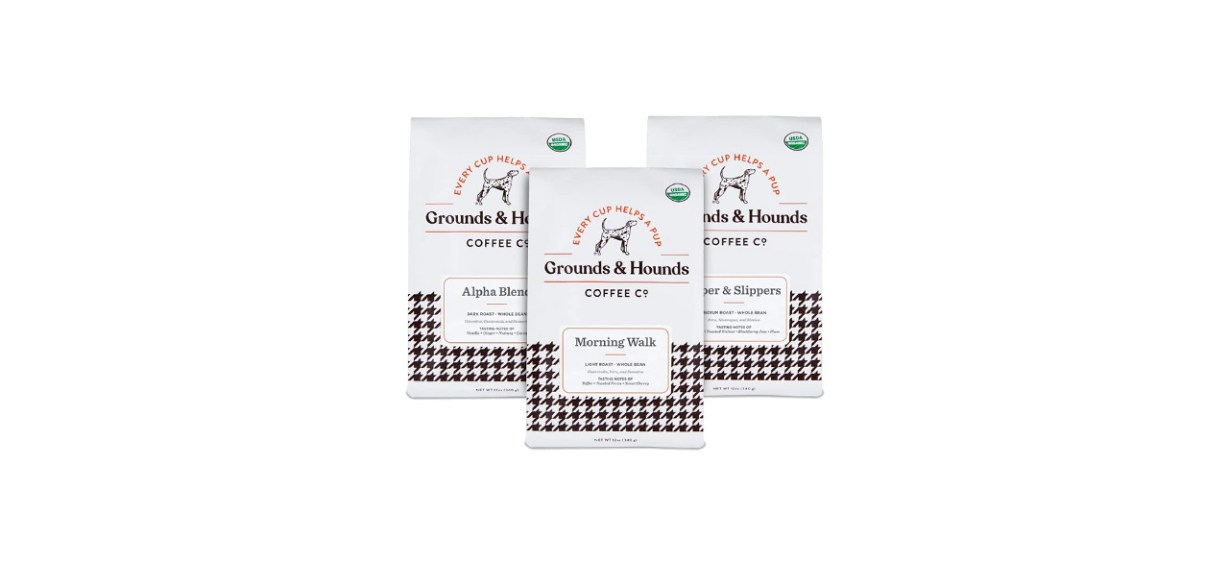 Best Grounds &amp; Hounds Three Blend Coffee Starter Kit