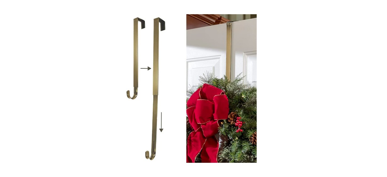 Best Haute Decor Adjustable Wreath Hanger