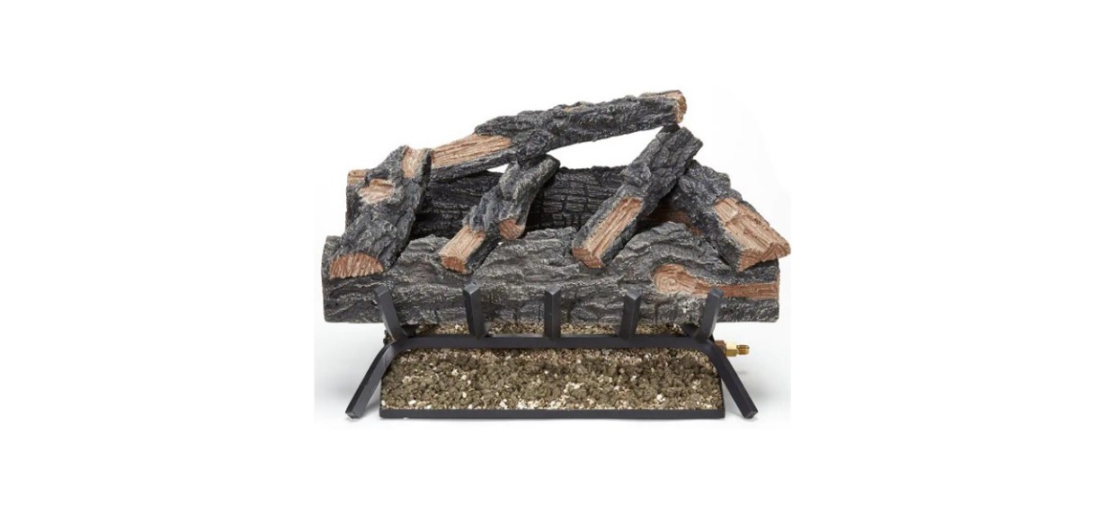 Best HearthSense Mountain Oak Vented Gas Log Set