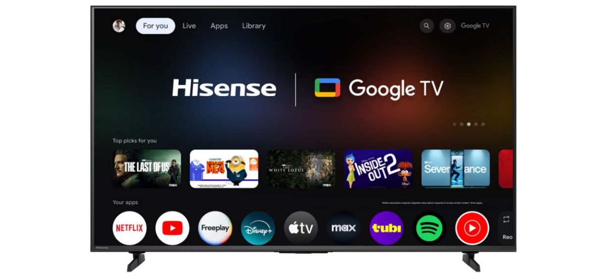 Hisense 50-Inch Class H5 Series 4K UHD HDR Google Smart TV