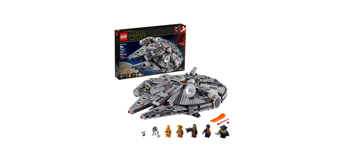 Best LEGO Star Wars- The Rise of Skywalker Millennium Falcon Building Kit