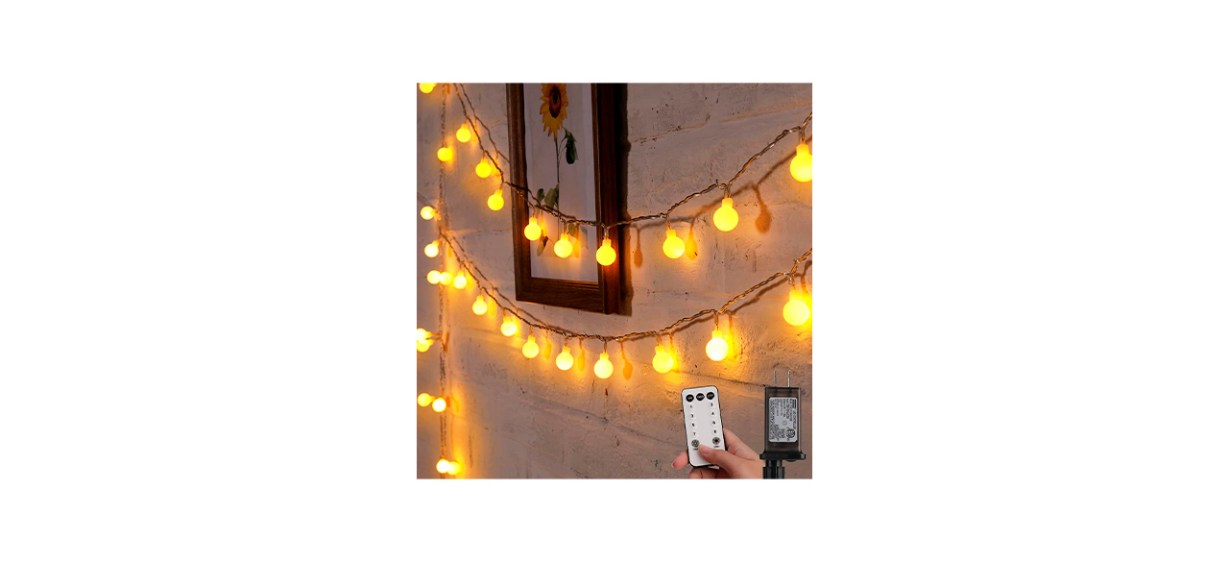 Best Minetom Globe String Lights