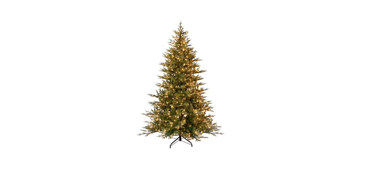 Best Puleo International Pre-lit Balsam Fir Artificial Christmas Tree 