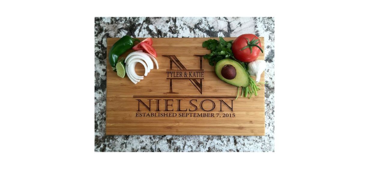 Best Qualtry Personalized Cutting Board