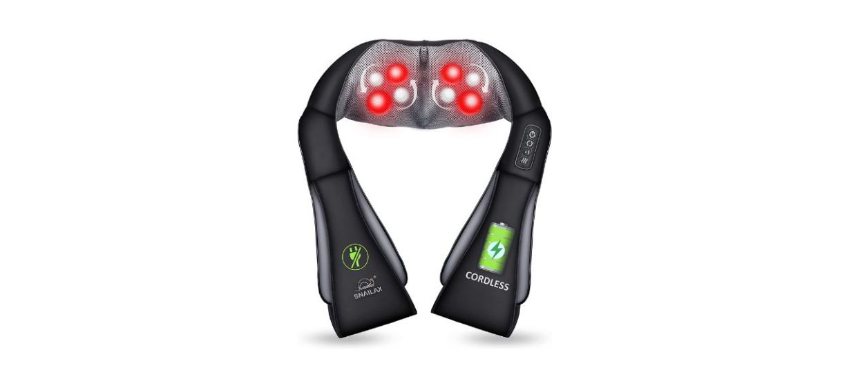 Snailax Cordless Neck Back Massager