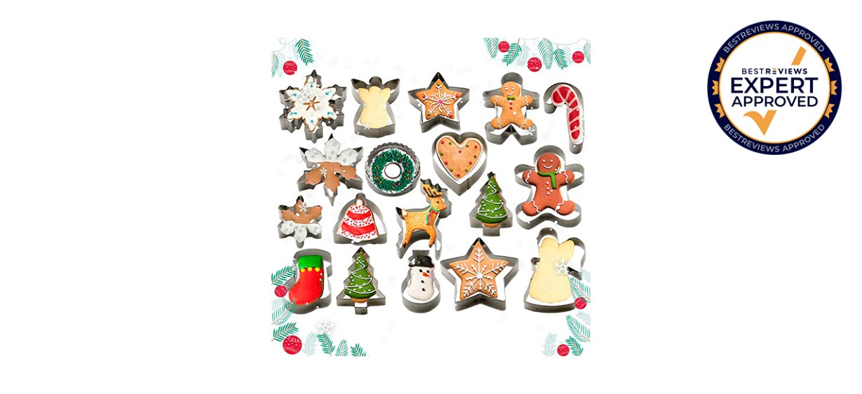 Best StarPack Home Christmas Cookie Cutters Set