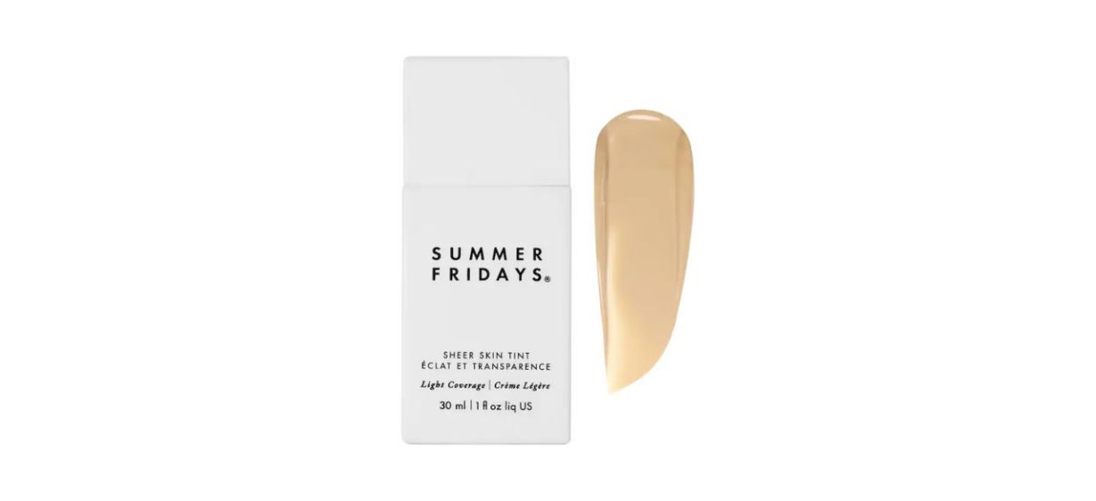 Best Summer Fridays Sheer Skin Tint with Hyaluronic Acid and Squalane