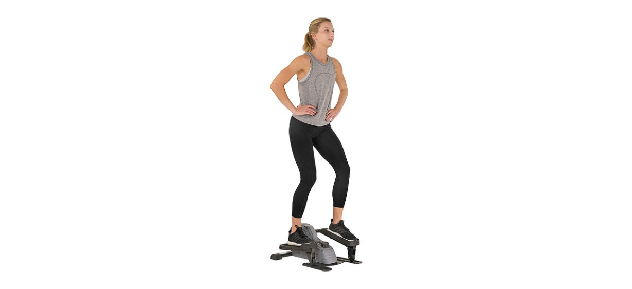 Best Sunny Health &amp; Fitness Magnetic Underdesk Standing Elliptical