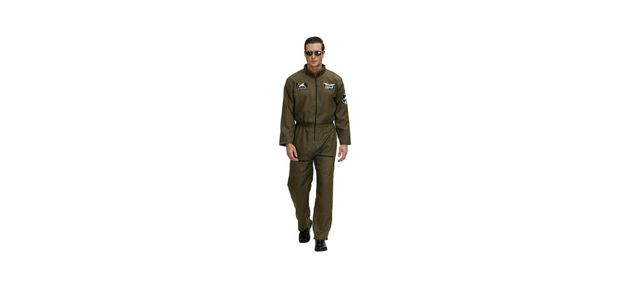 Best Top Gun Pilot Flight Suit Costume