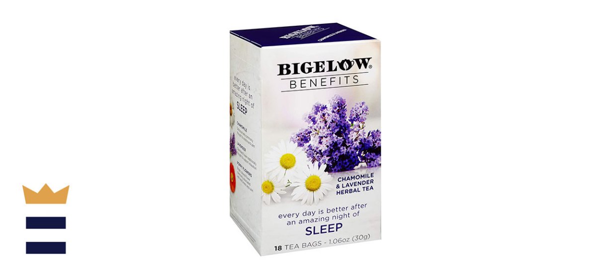 Bigelow Benefits Sleep Chamomile Lavender Herbal Tea