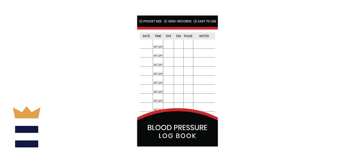Blood Pressure Log Book by Carlos Henry Johnson