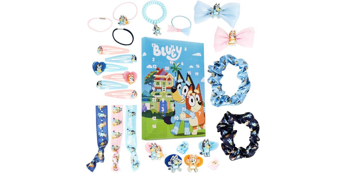Bluey Hair Accessories Advent Calendar 2025 