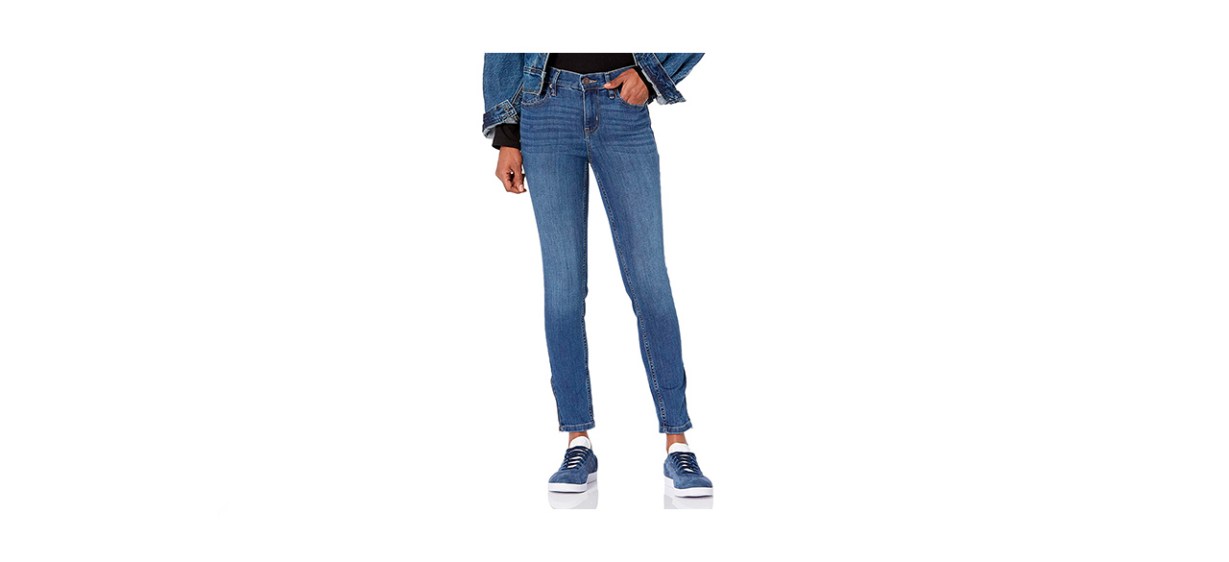 Calvin Klein Mid-Rise Skinny Ankle Jeans
