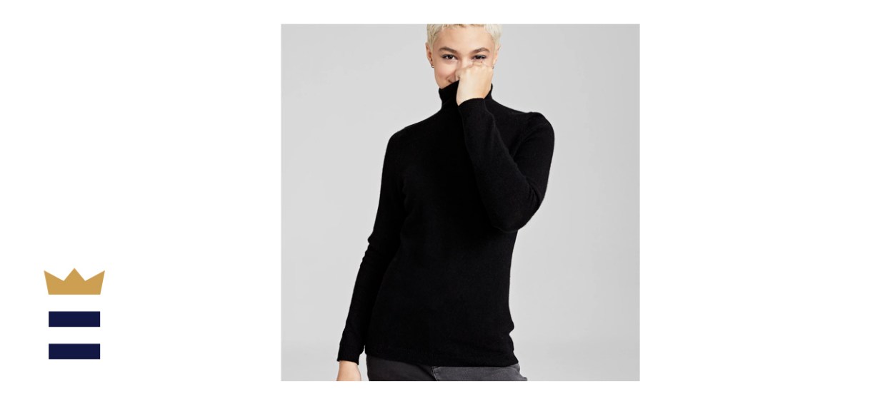 Charter Club Cashmere Turtleneck Sweater