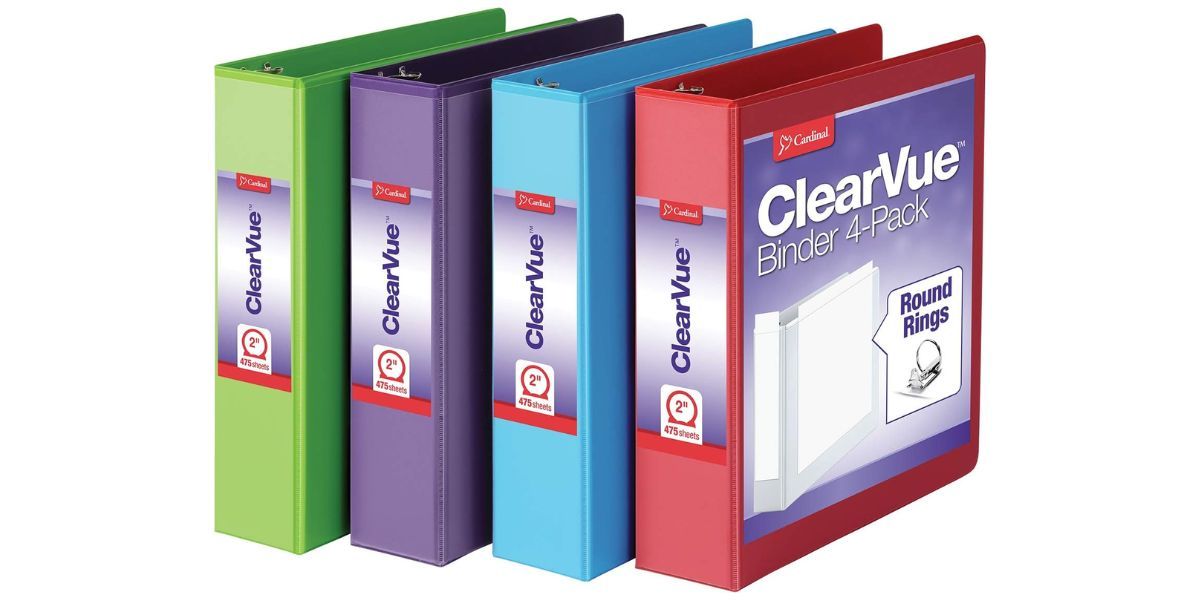 Cardinal 3 Ring Binders