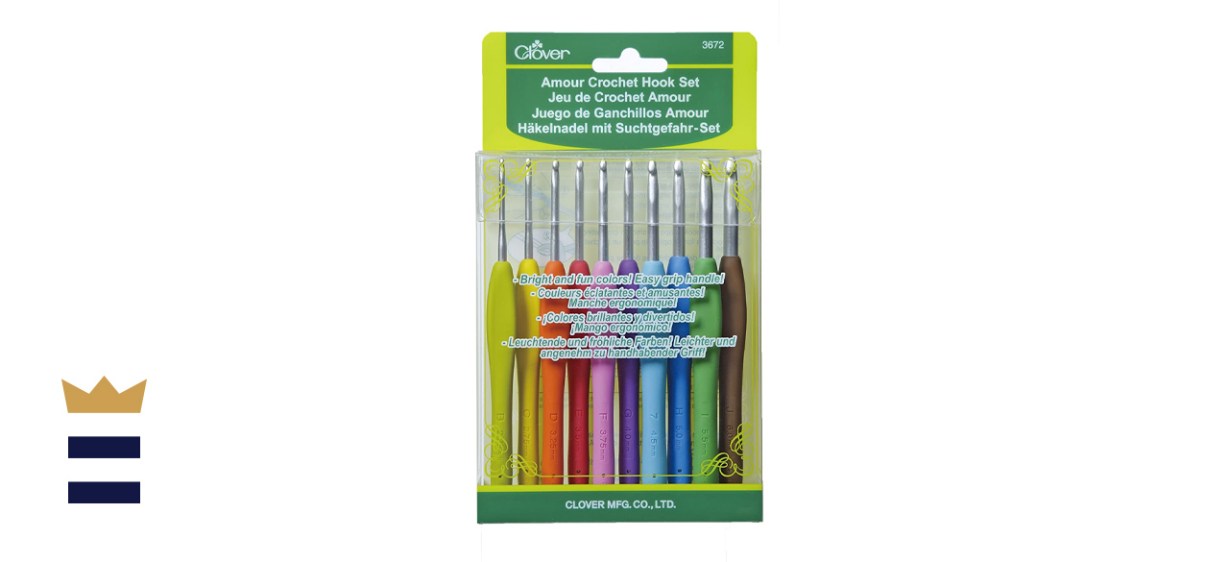Clover 3672 Amour Crochet Hook Set