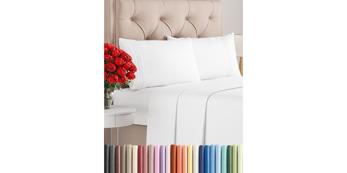 CGK Unlimited King Size 4 Piece Sheet Set 