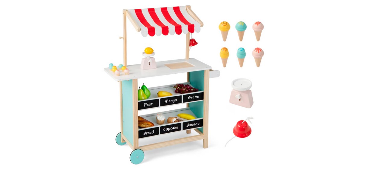 Costway Kids Ice Cream Cart