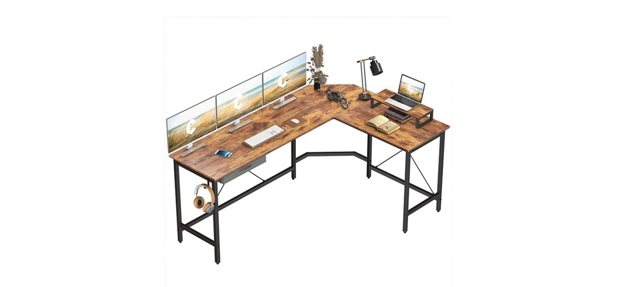 Cubicubi L-Shaped Computer Desk