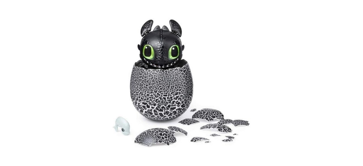 Dreamworks Dragons New Hatching Toothless Interactive Baby Dragon