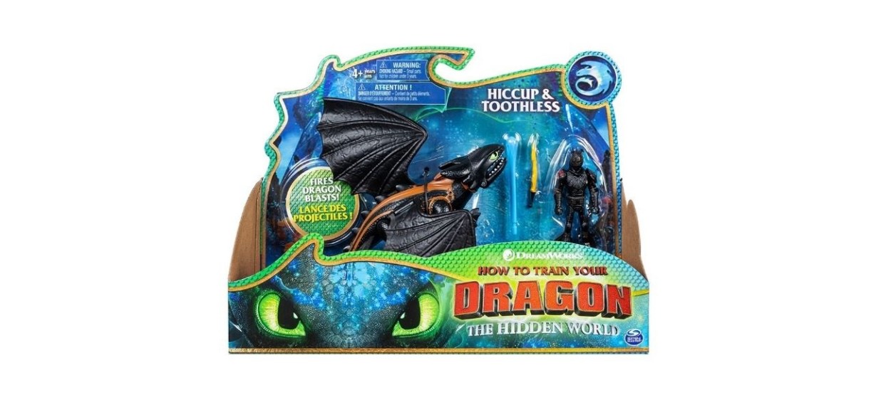 Dreamworks Dragons Toothless and Hiccup