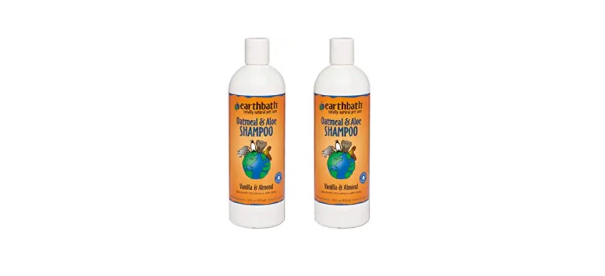 Earthbath Oatmeal &amp; Aloe, Vanilla &amp; Almond Pet Shampoo