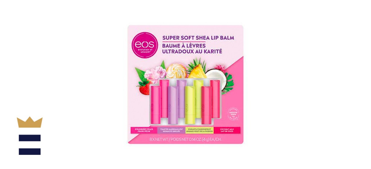 EOS Super Soft Shea Lip Balm, Eight Pack