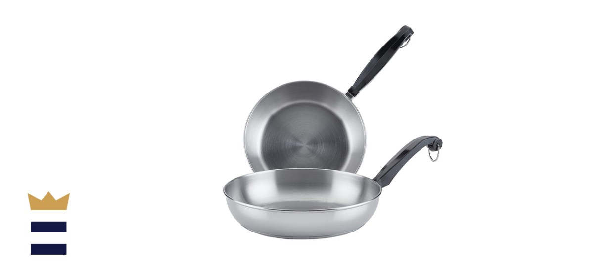 Farberware Classic Stainless Steel Frying Pan Set
